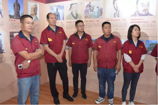大資公司組織中高層領(lǐng)導(dǎo)參觀黃河文化館，開展愛國主義教育，慶祝國慶72周年插圖6