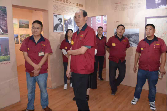 大資公司組織中高層領(lǐng)導(dǎo)參觀黃河文化館，開展愛國主義教育，慶祝國慶72周年插圖1